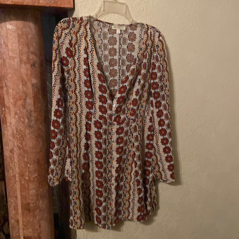 LOVE FIRE-Long sleeve , bell sleeve , button from dress.